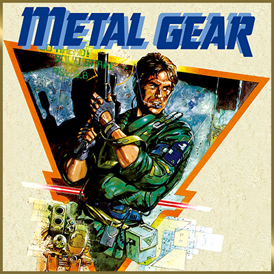 Metal Gear (1987) original package art